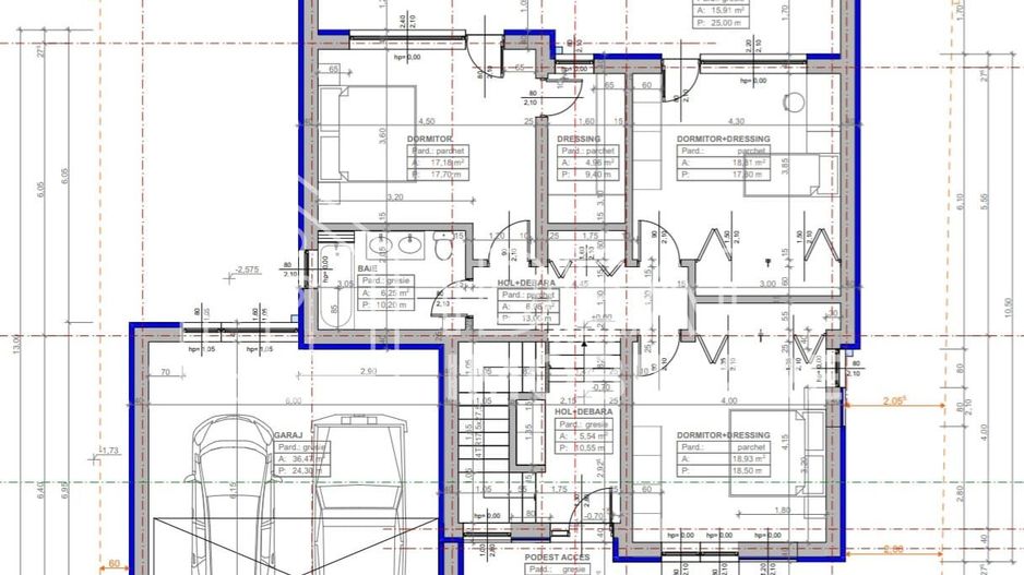 Casa Individuala moderna LA CHEIE cu 815 mp de teren, in Selimbar - Schiță 13