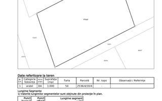 Teren de vânzare 1000 mp, str. Marin Preda, sat Miroslava - Poză 1
