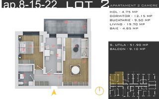 Apartament 2 camere Theodor Pallady - Comision 0% - Poză 5