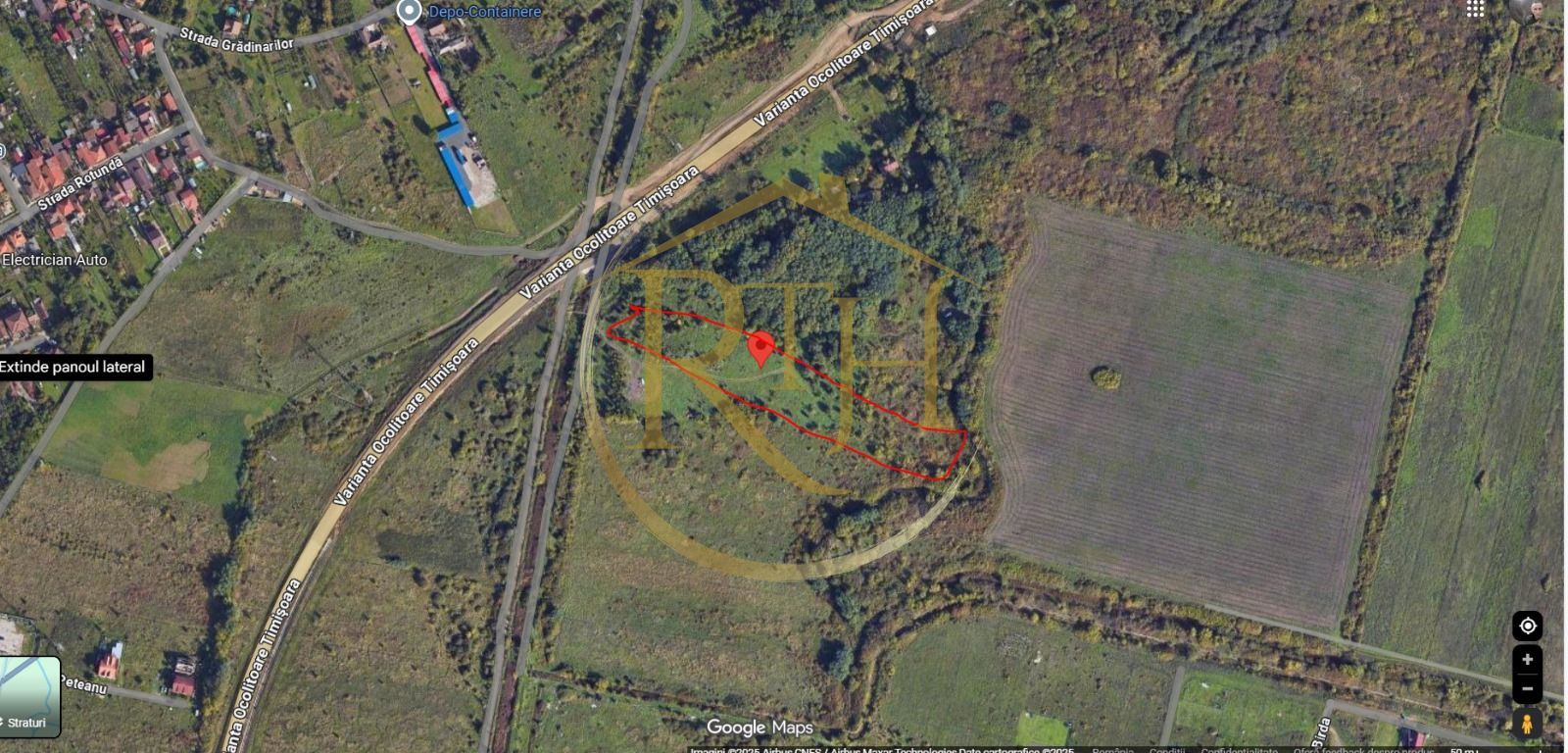 Teren de vânzare – 11.273 mp – zona Plopi, Timișoara Sud. - Poză 5