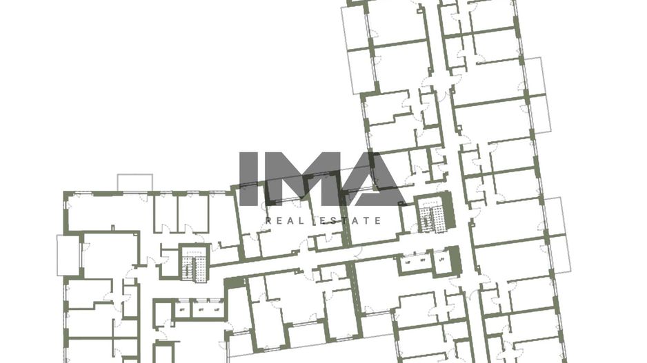 Apartament nou cu 2 camere | Balcon de 11 mp | Confort premium - Schiță 8