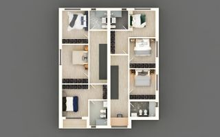 COM 0 | Duplex deosebit cu 4 camere | Mosnita Noua - Poză 18