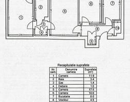 Apartament 3 camere Renovat complet OBOR - Poză 8