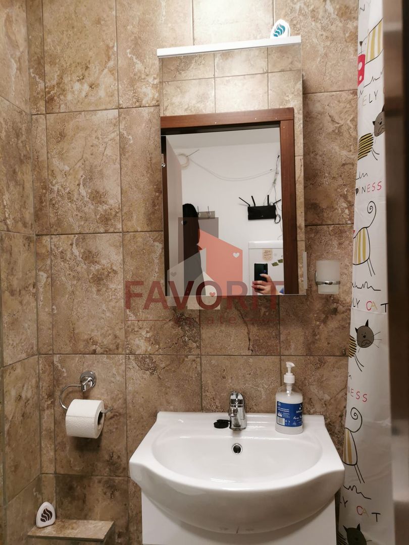 Garsoniera | etaj 1 | mobilat si utilat | - Poză 16