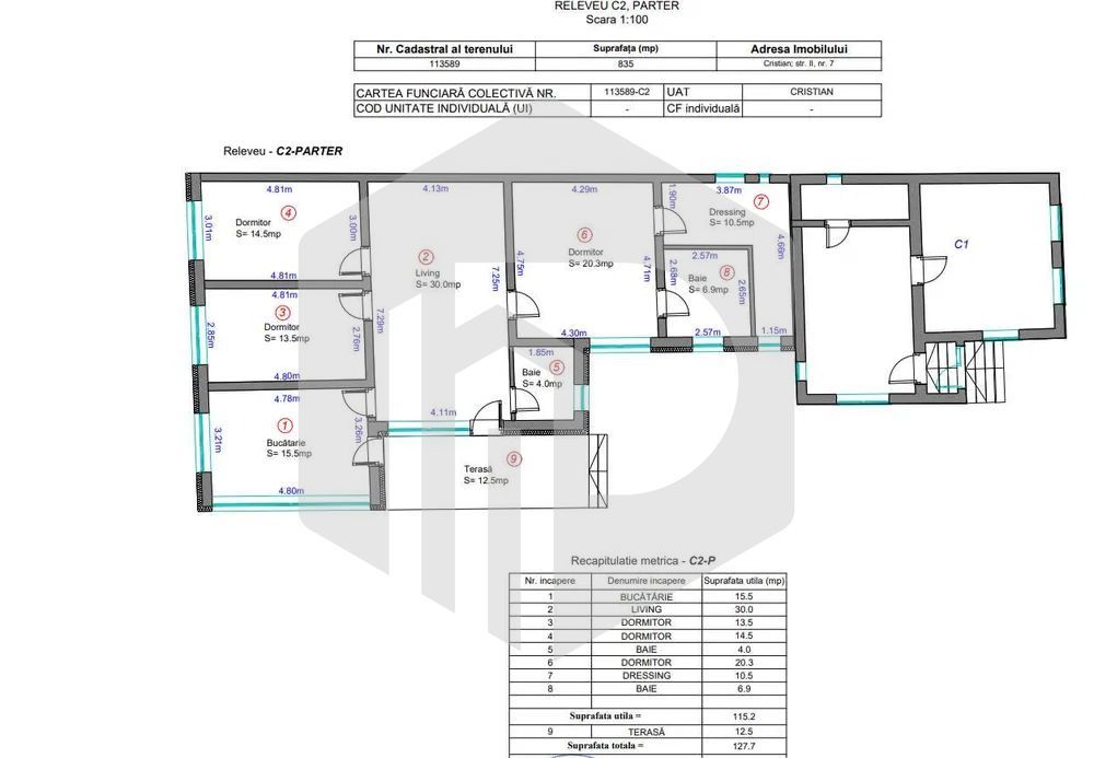 Casa Single | 191 mpu | Pivnita | 4 Dormitoare | Cristian | Centru - Poză 3