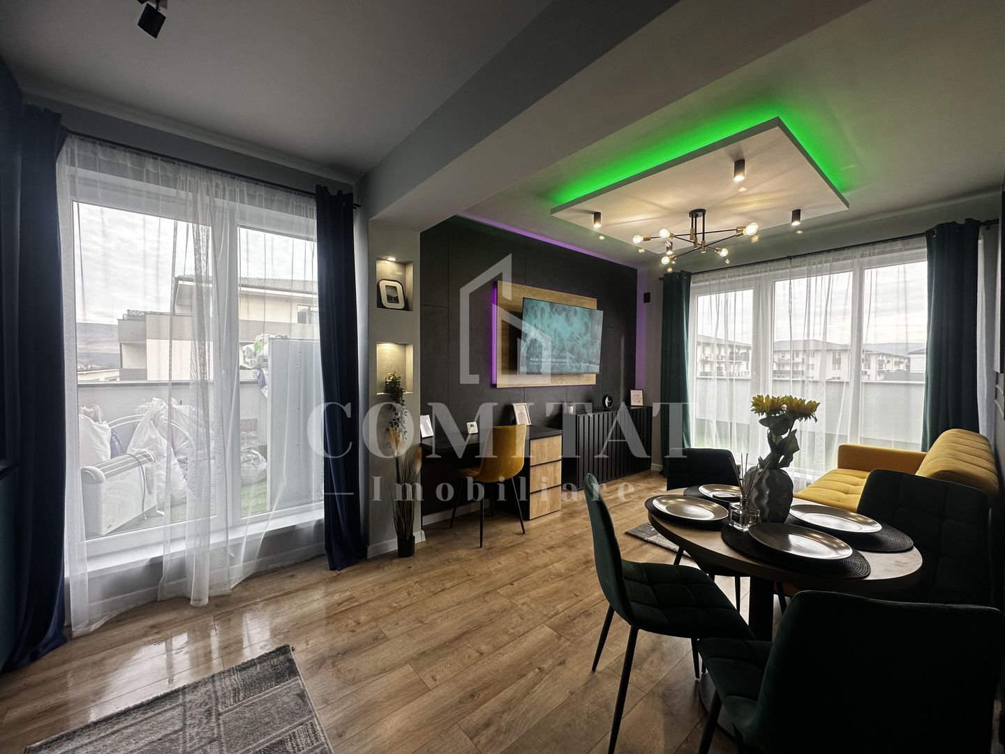 Apartament 3 camere ultrafinisat | Terasa 33 mp | Cartier Terra - Poză 5