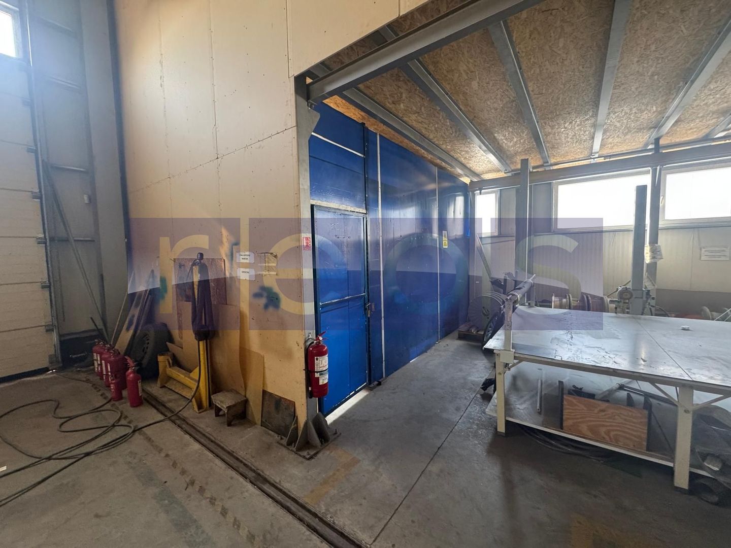 Hală industrială 774 mp cu pod rulant + aviz ISU | Crevedia | Acces DN1A | TIR - Poză 4