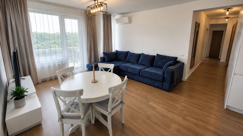 Apartament 3 camere Baneasa Zoo Iancu Nicolae de inchiriat - Poză 4
