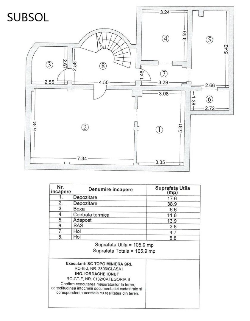 Vila Premium Smart & Green S+P+1E+M 587 mp – Faleza Nord - Schiță 29