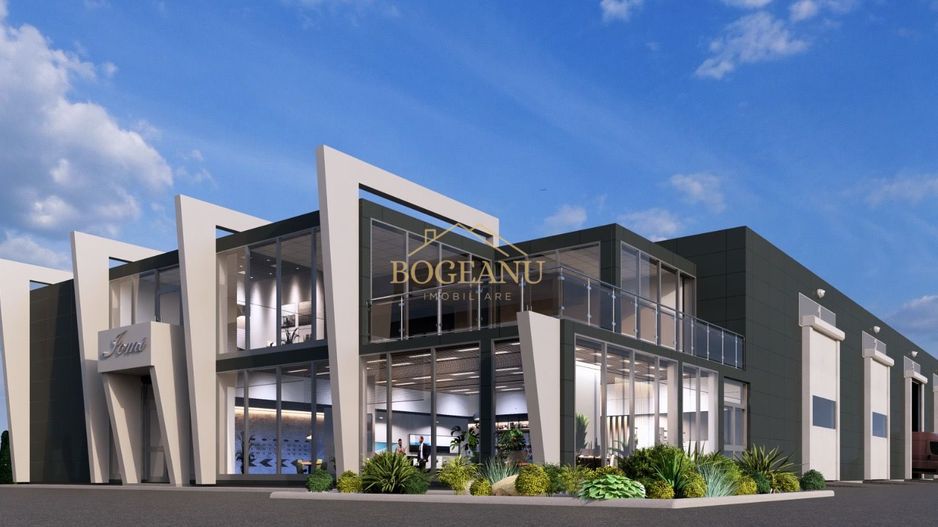 BG140-TEREN INTRAVILAN 17.700 MP-DUBLU FRONT-PROIECT PARC INDUSTRIAL - Poză 2