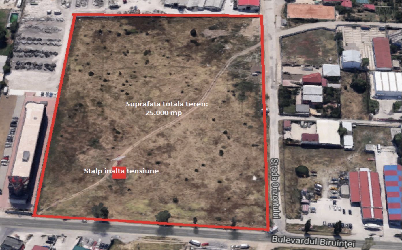 Teren intravilan 25.000 mp Bulevardul Biruintei 81 - Poză 1