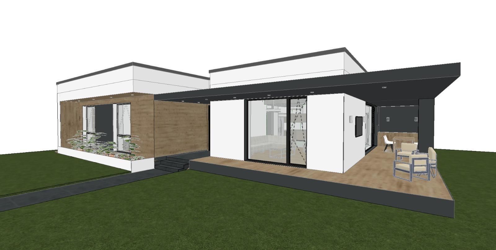 Casă pe parter, 260 mp, teren 1434 mp | Balotești - Poză 1