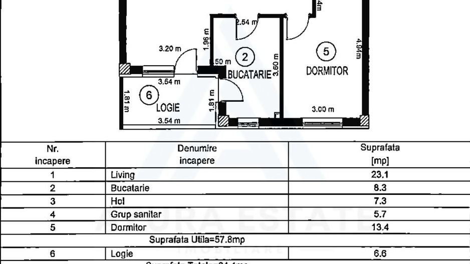 Apartament premium 2 camere balcon generos parcare pe Mihai Viteazul - Poză 11