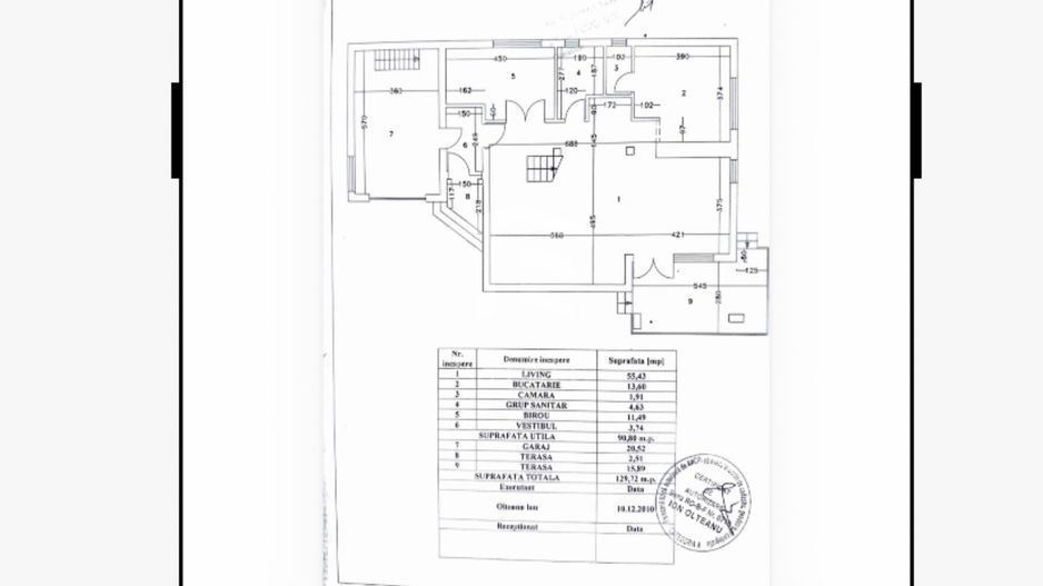 Popesti-Leordeni Vila individuala 5 camere teren 421mp - Schiță 12