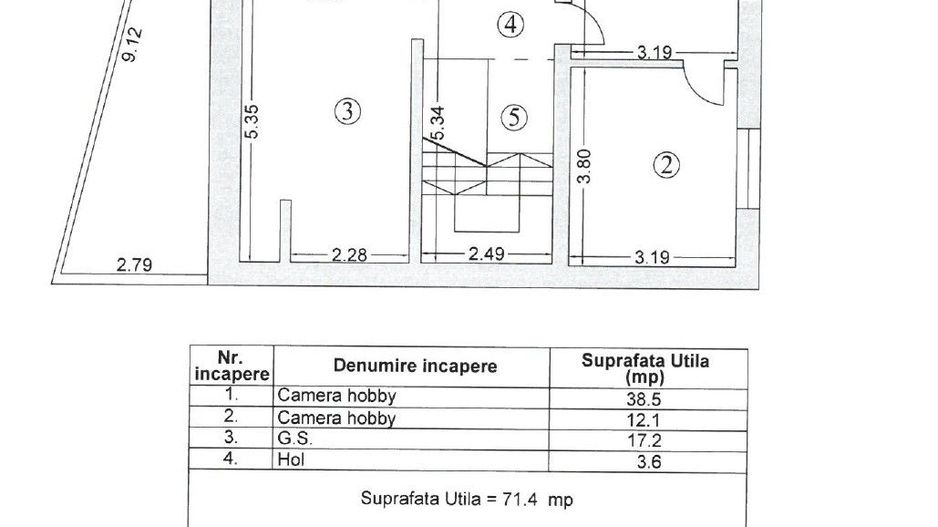 Vila Premium Smart & Green S+P+1E+M 587 mp – Faleza Nord - Schiță 32