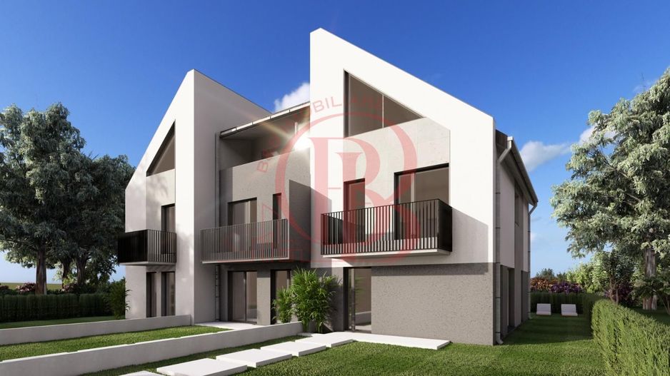 Vilă Triplex 4 Cam Arhitectură Modernă- Grădină Individuală -Panouri solare - Poză 5