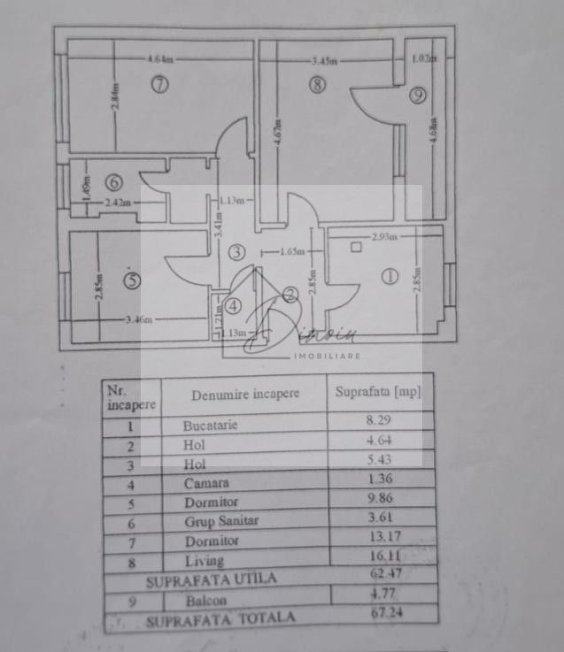 Apartament 3 camere Titan I Nicolae Grigorescu I Postavarul I COMIS 0% - Poză 2