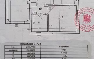 De vanzare Apartament  4 camere tip duplex  Pacii, etajul 4 si 5 - Poză 11