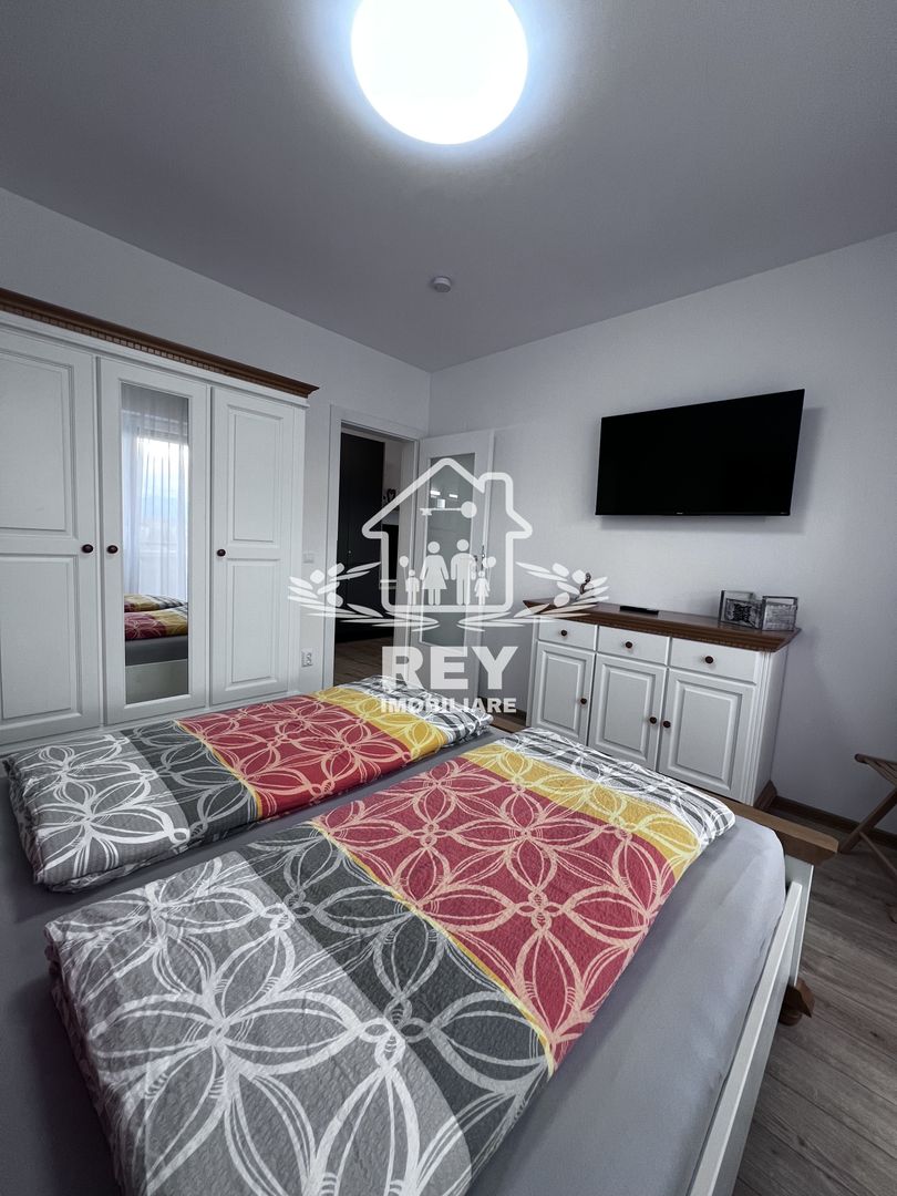 Apartament 2 camere premium, mobilat complet, vedere munți | Turnișor, Sibiu - Poză 9