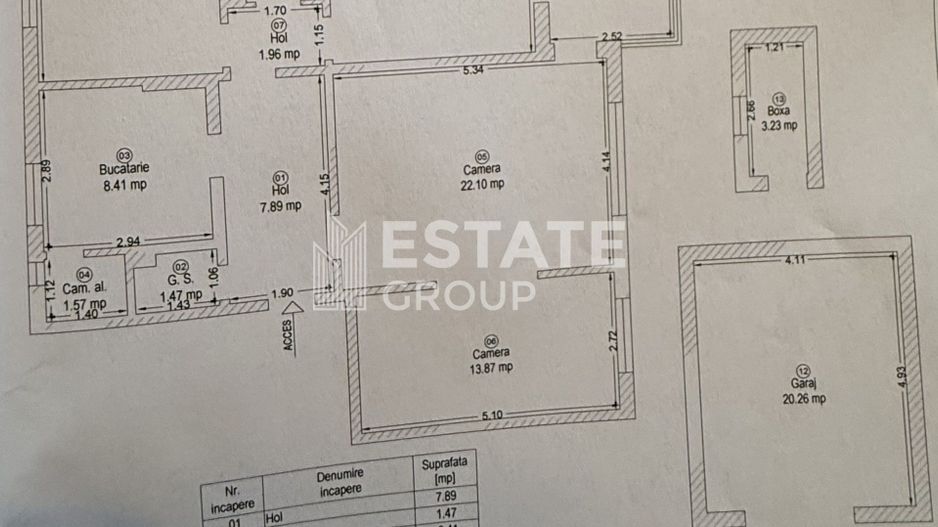 Apartament 4 camare, Punctele Cradinale - Poză 13