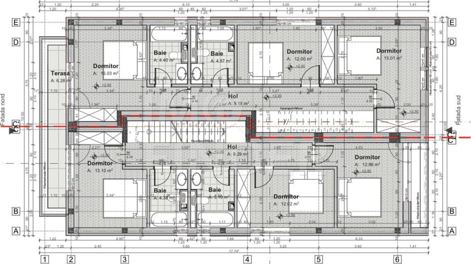 Vanzare parte de duplex 200 mp utili, teren 230 mp, Andrei Muresanu - Poză 24