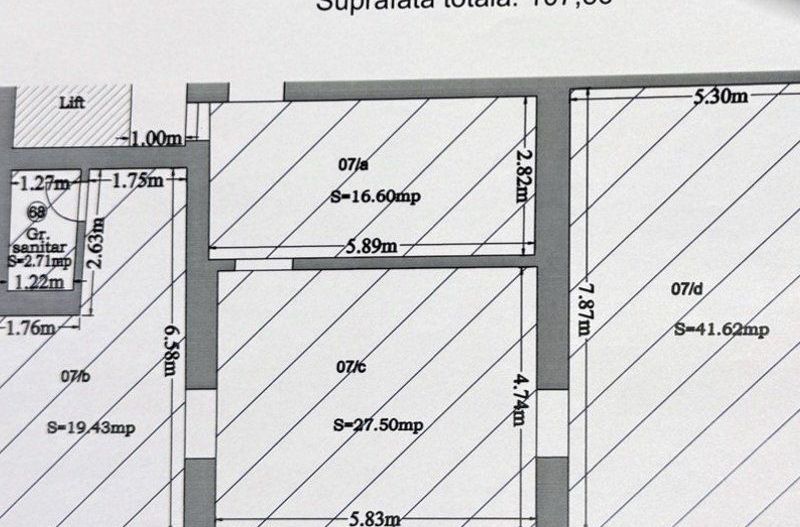 Birou elegant si spațios in Piața Unirii - Poză 12