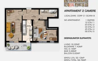 Apartamente noi la 3 minute de statia de metrou Berceni - Poză 12