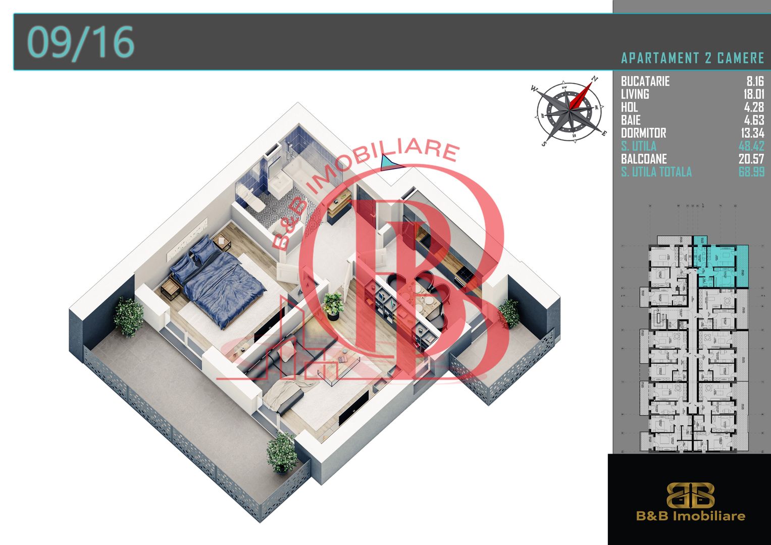 Apartament 2 camere Titan Pallady Metrou Nicolae Teclu - Schiță 1