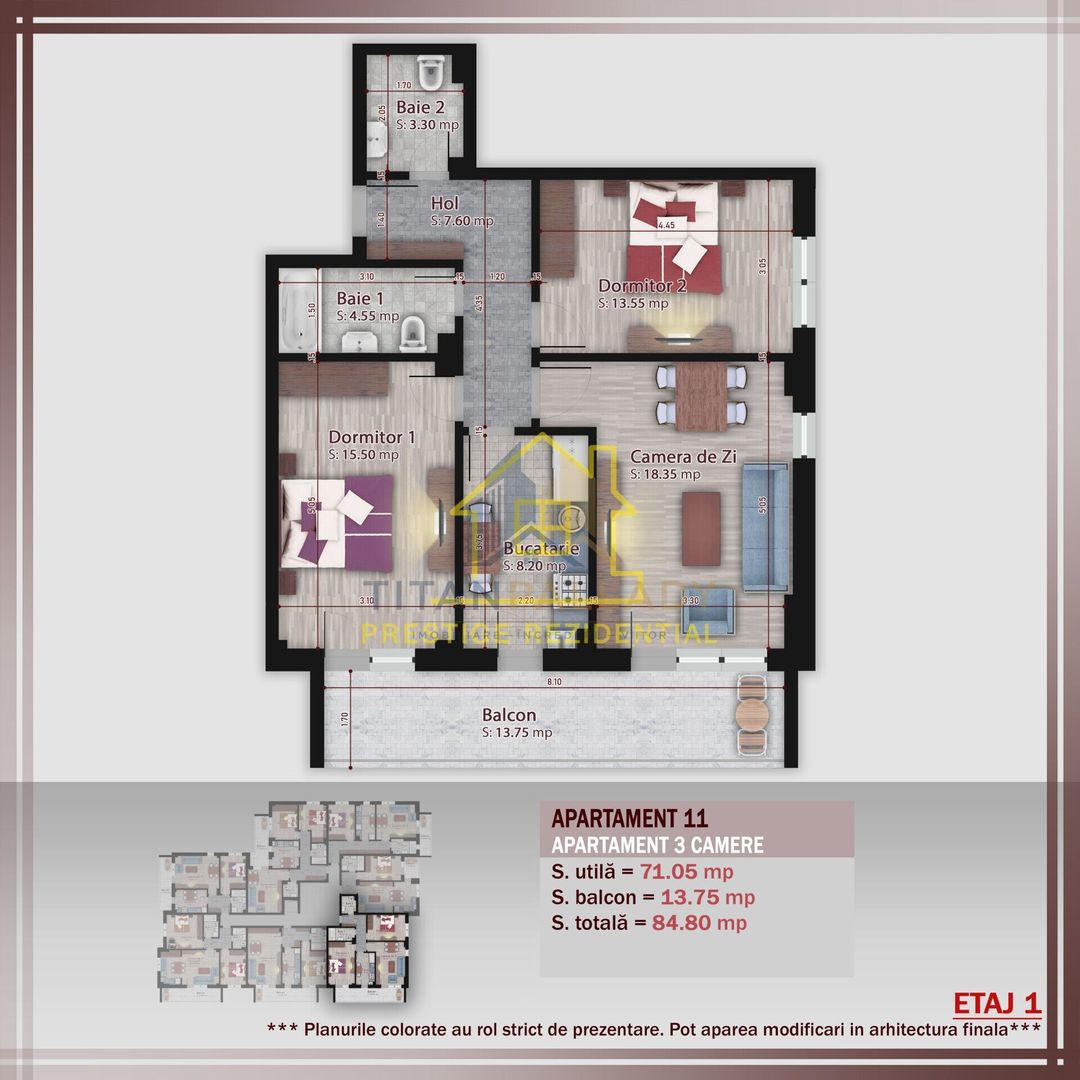 Super Ofertă 3 Camere - Boutique Residence, Titan-Pallady - Poză 7
