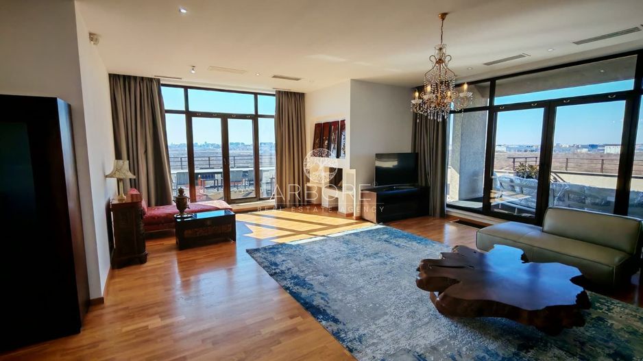 Penthouse 5 camere 250 mp lângă Ambasada SUA , zona Băneasa București - Poză 8