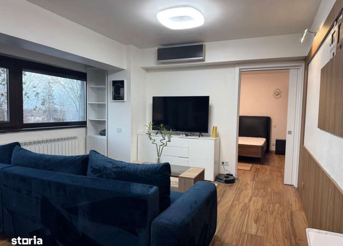 AP. 2 CAMERE BANEASA, MOBILAT, BLOC NOU, LOC PARCARE, COMISION 0% - Poză 1