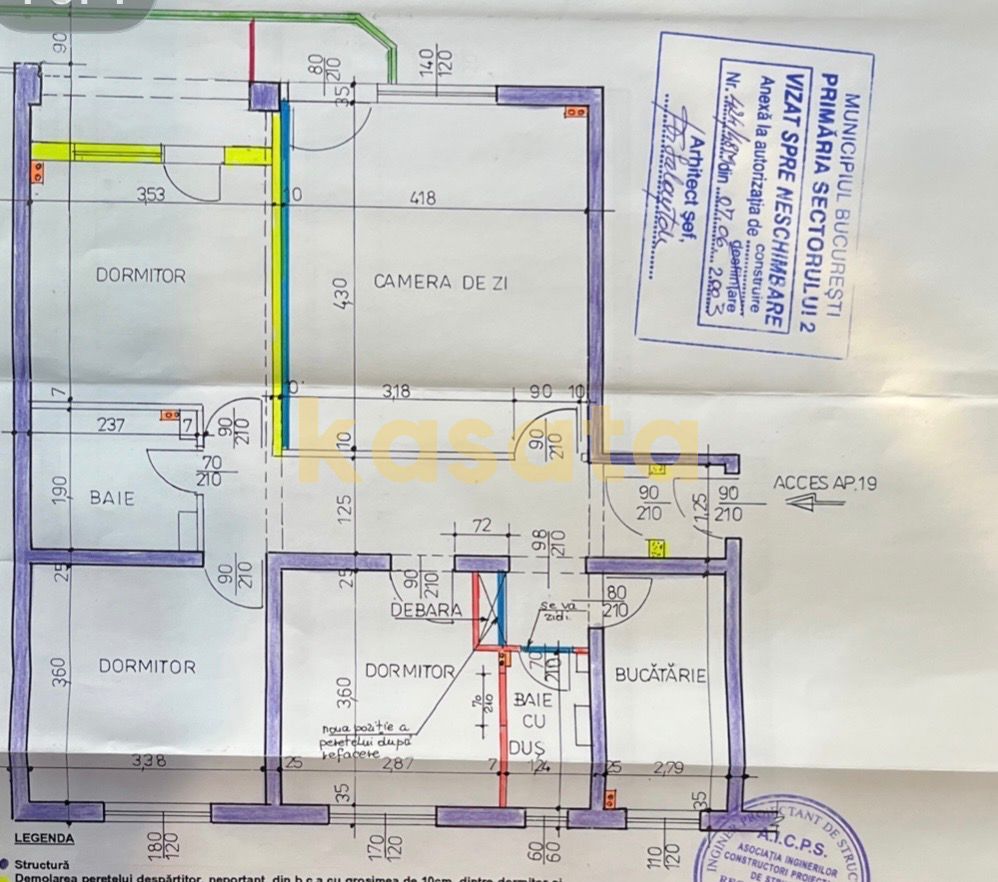 Ap4Camere | Iancului Metrou| Panoramică Unica| Centrala proprie - Poză 15