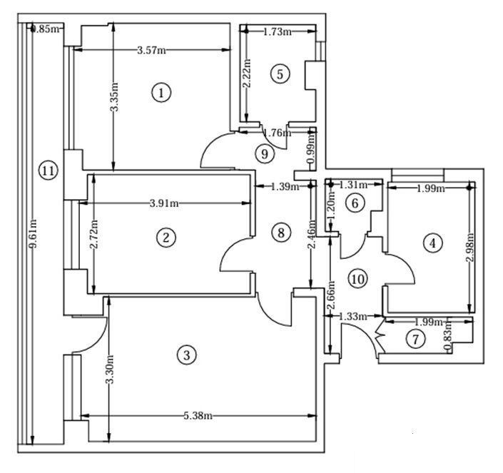 3cam.dec-1baie-disponibil imediat/Bvd Brancoveanu 130-132,sector 4 - Poză 1