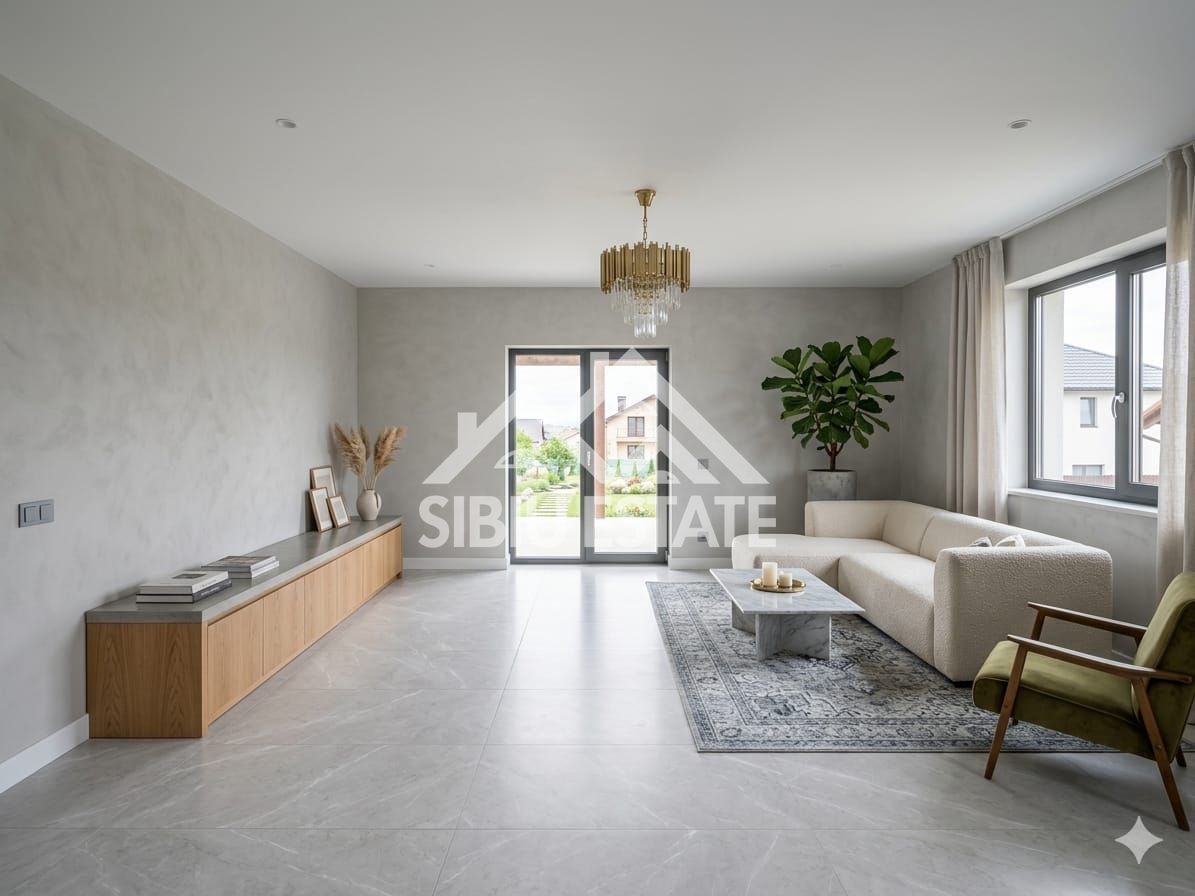 Casa 4 camere, 2 bai, curte si terasa Sibiu Calea Cisnadiei - Poză 10