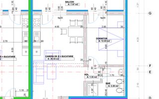 Apartament 2 camere  cu gradina Selimbar - Schiță 9