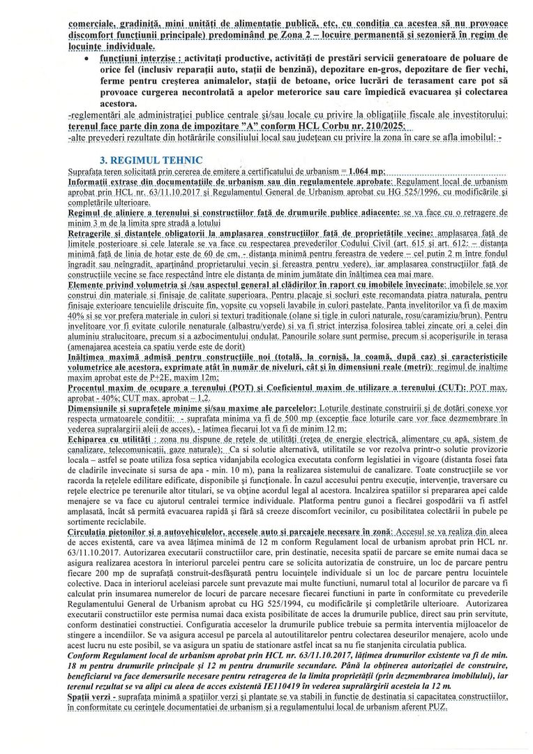 Teren Intravilan Plaja Corbu | 1.064 mp | Ideal Investiție - Poză 5