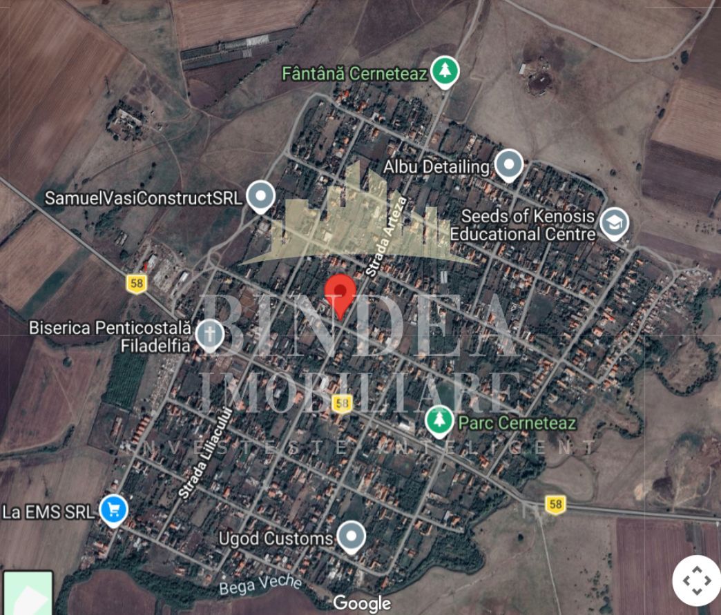 Teren casa 837mp Cernateaz- vatra satului - Poză 3