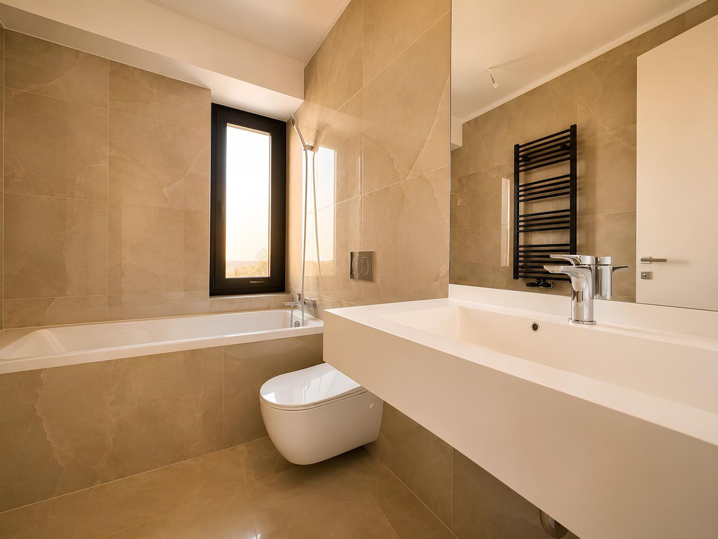 Apartament luminos cu 3 camere | One Verdi Park  I Etaj 13 - Poză 14