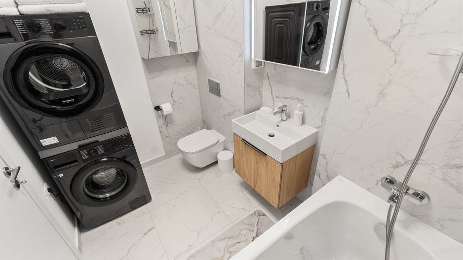 3 Camere Terasa 14mp + Parcare Gran Via Lake View Colentina Plumbuita - Poză 8