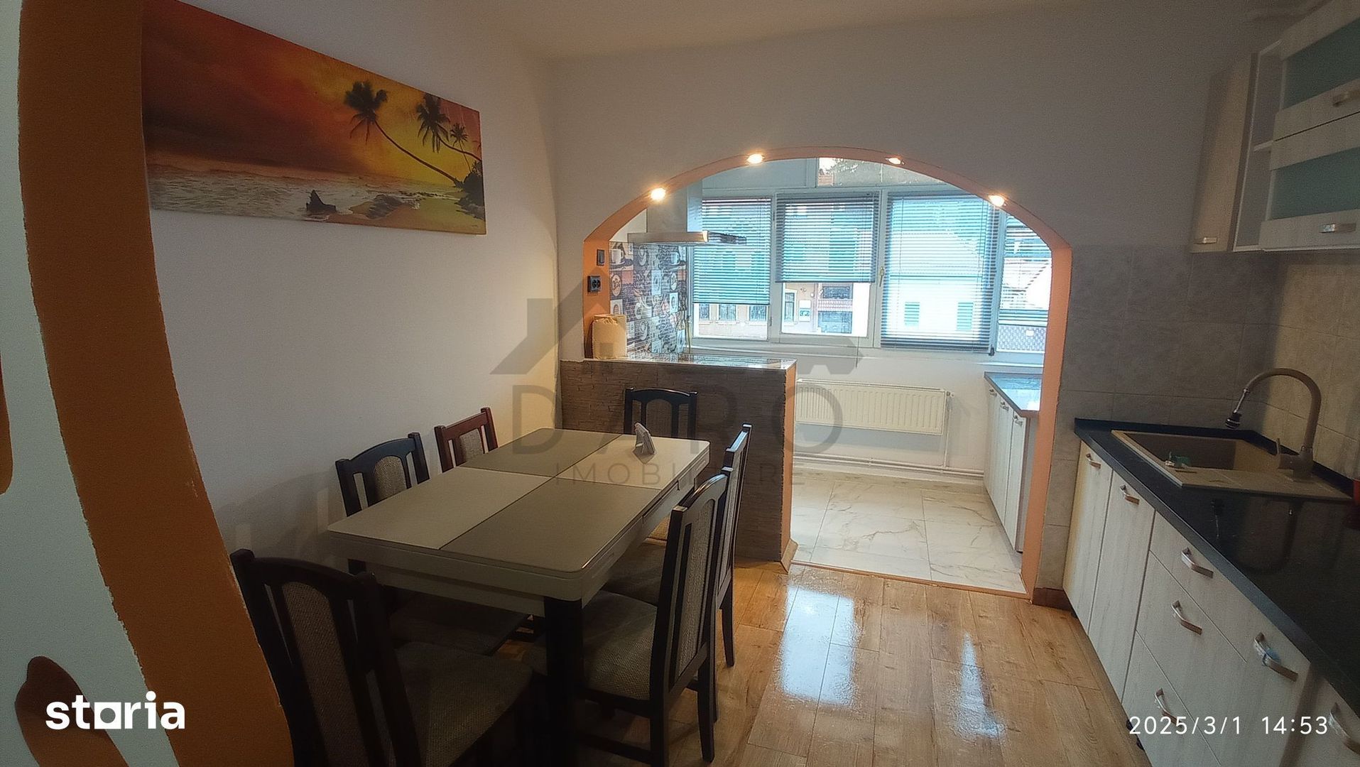 Inchiriez apartament cu 3 camere , zona Gara Mare (str Gh Doja) - Poză 2