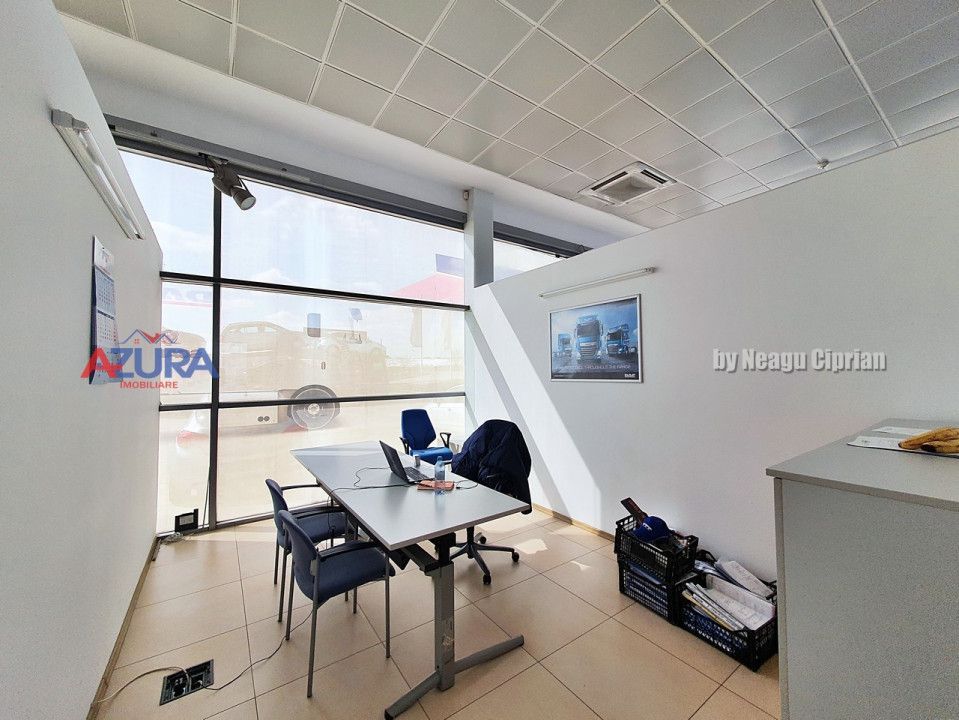 Spatiu Showroom + parcare, Stradal, DN65 Tiriac Auto Albota Pitesti - Poză 7