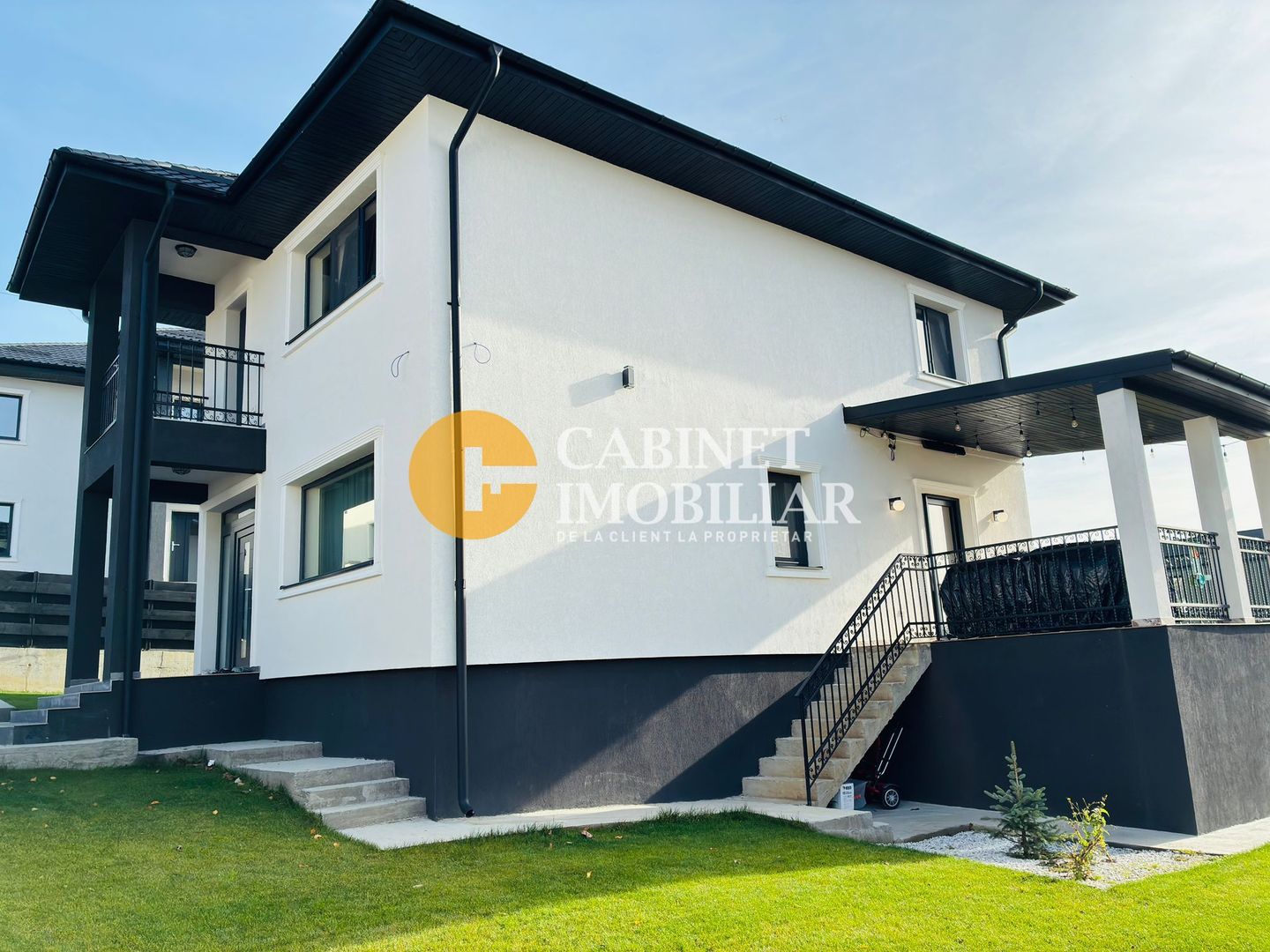 Vila Moderna - Calitate Premium - 5 camere - MOBILATA - 775mp teren - Poză 3