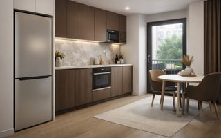 Ap 2 camere modern, bucătărie închisă, Pallady - Poză 3