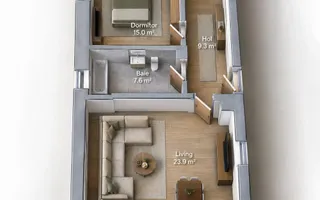 Casă 3 camere | Lipănești | Centrală Gaz | Teren 730 mp | Garaj - Schiță 17