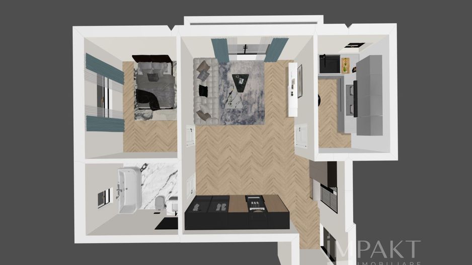 Apartament 2 Camere | Bucatarie Separata | Bloc Nou | Terra, Floresti - Poză 2