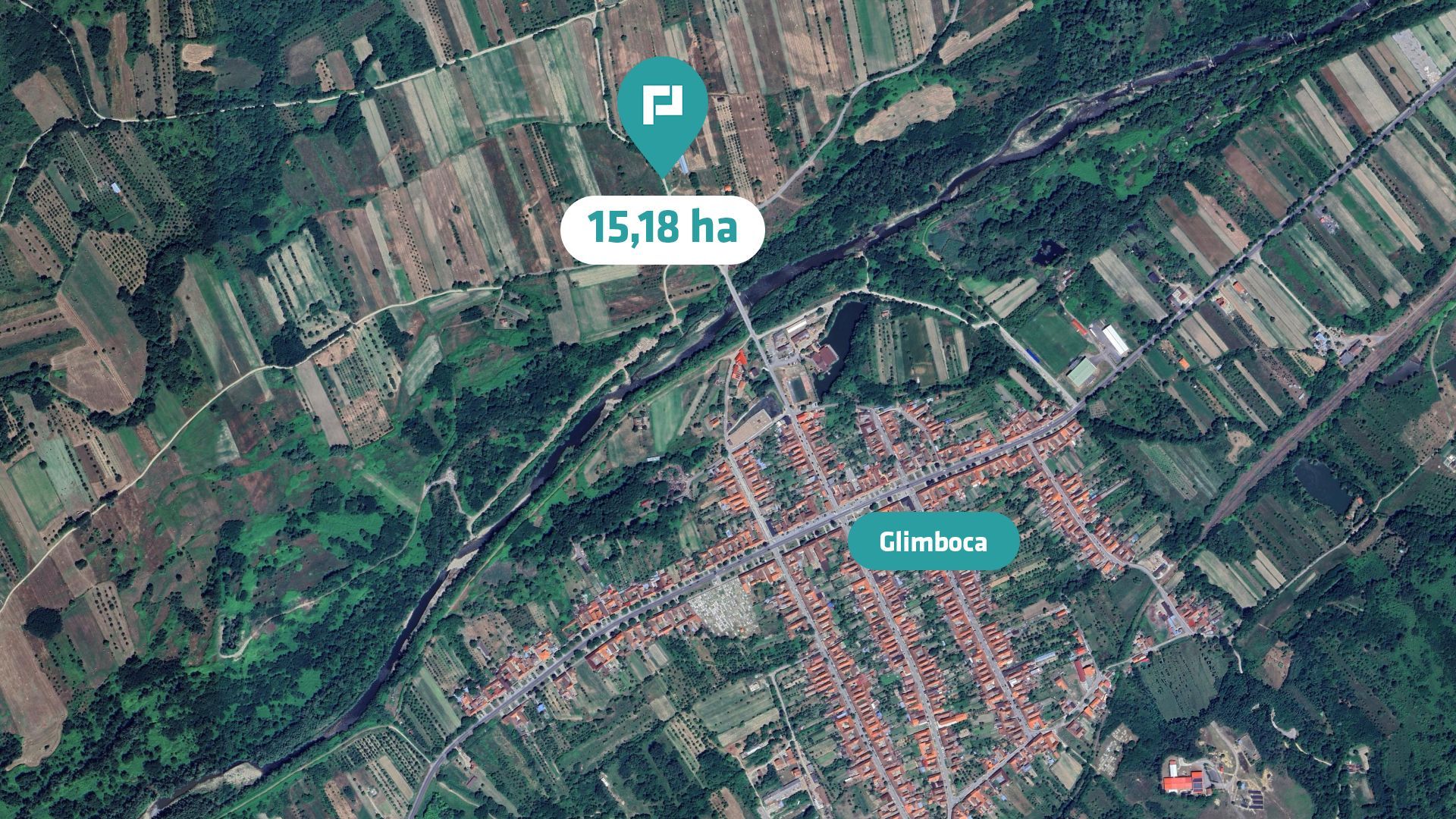 Teren extravilan agricol de 20 ha lângă Caransebes - Poză 1