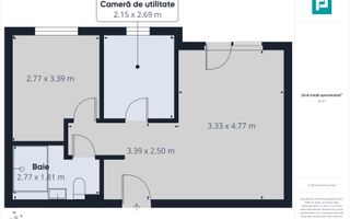 Apartament 2 camere în bloc nou, Gradiște - Poză 7