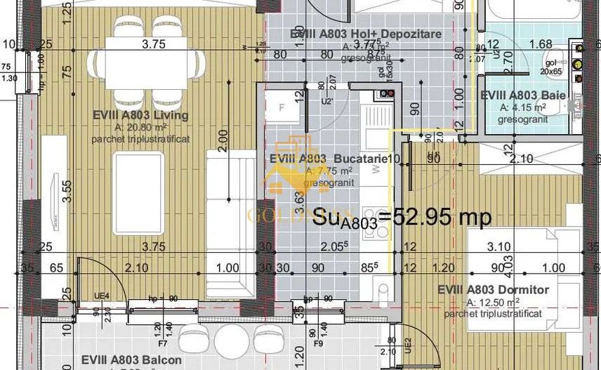 2 Camere decomandate, Parcare, Petfriendly, Borhanci,Profi,Romul ladea - Poză 7