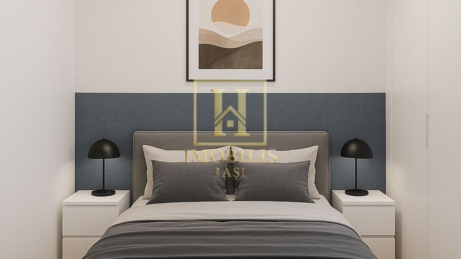 Apartament 1 camera 36 mp Visan Bucium 48600 euro - Poză 2