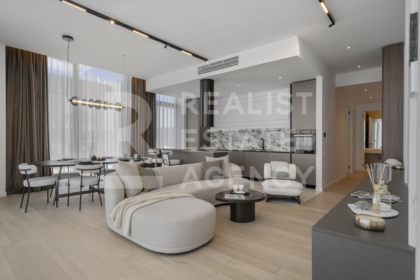 Penthouse Mobilat cu vedere panoramică, 4 camere, One Cotroceni Park - Poză 1